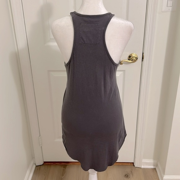 Frank & Eileen Tee Lab Long Layering Cotton Racerback Tank Grey Size Small - Picture 5 of 8